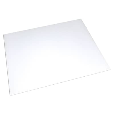UCreate 10-Pt Paper Poster Board, 22" x 28", White, 50 Sheets (PACCAR13841)