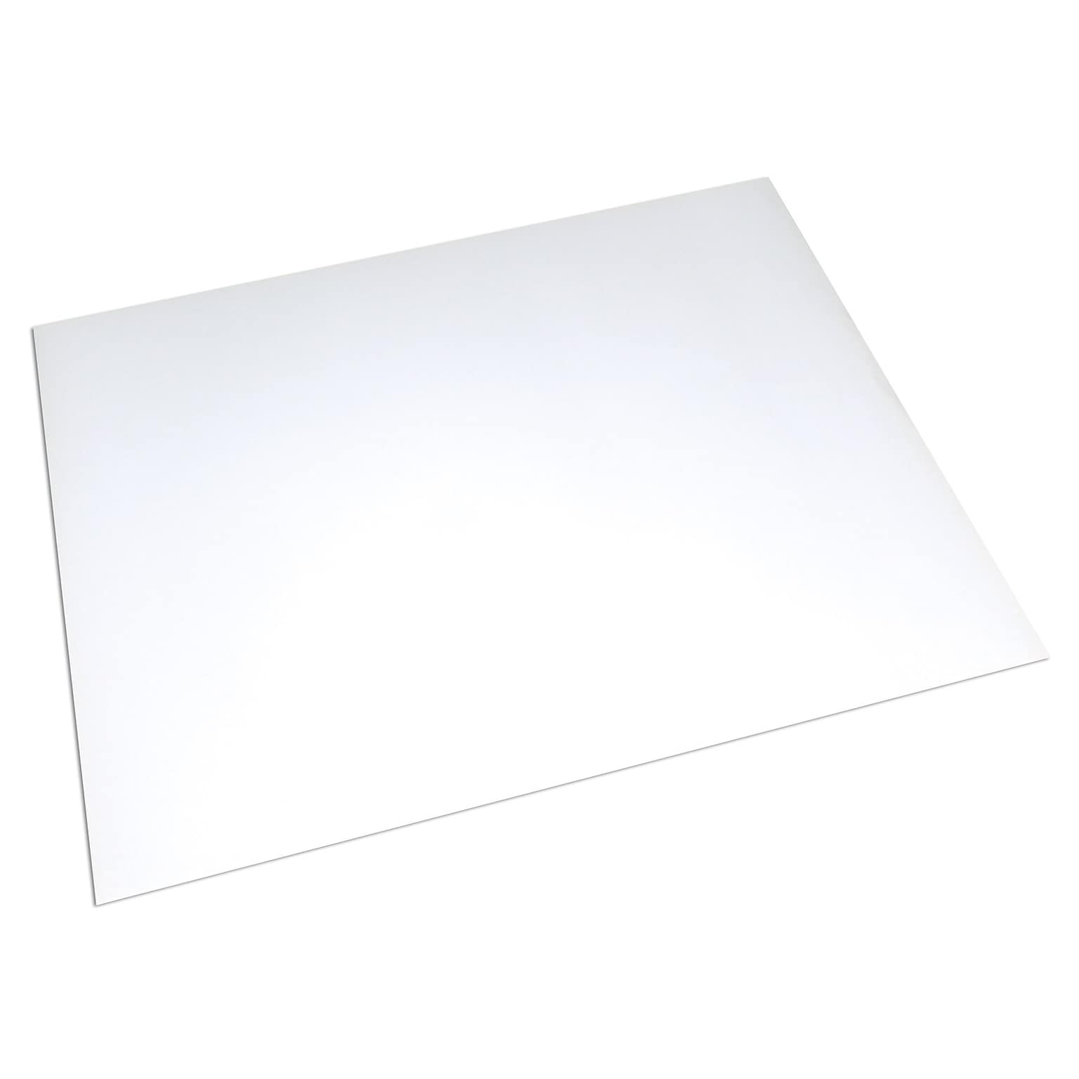 UCreate 10-Pt Paper Poster Board, 22 x 28, White, 50 Sheets (PACCAR13841)