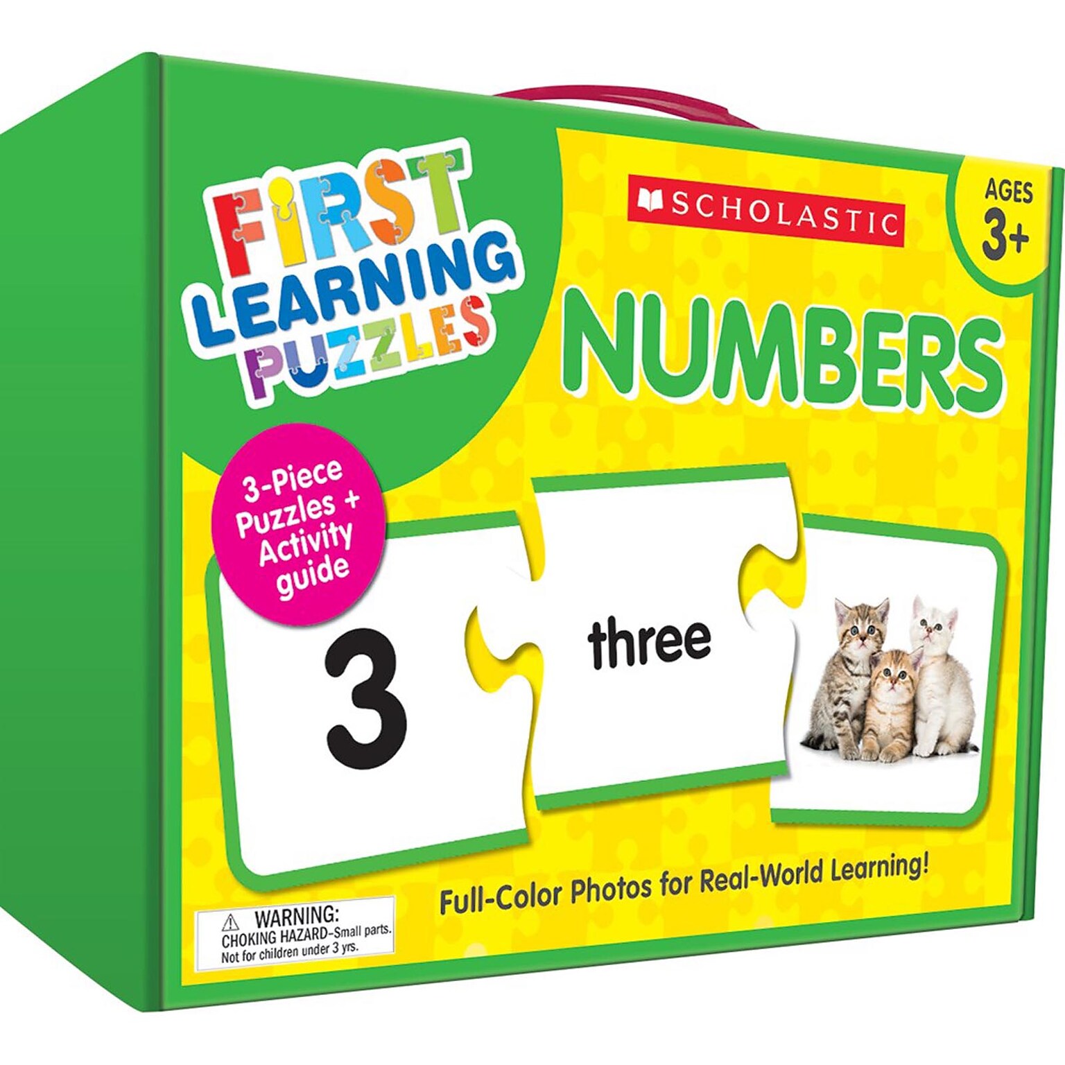Scholastic 3-Piece First Learning Puzzles: Numbers (SC-863051)