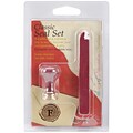 Manuscript Pen F Classic Initial Sealing Set w/Red Wax (MSH725-F)