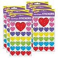 TREND Sparkle Hearts superShapes Stickers-Sparkle, 100/Pack, 6 Packs (T-46314-6)