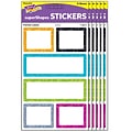 TREND Color Harmony Painted Labels superShapes Stickers, Large, Assorted Colors, 24/Pack, 6 Packs (T