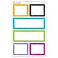 TREND Color Harmony Painted Labels superShapes Stickers, Large, Assorted Colors, 24/Pack, 6 Packs (T-46317-6)