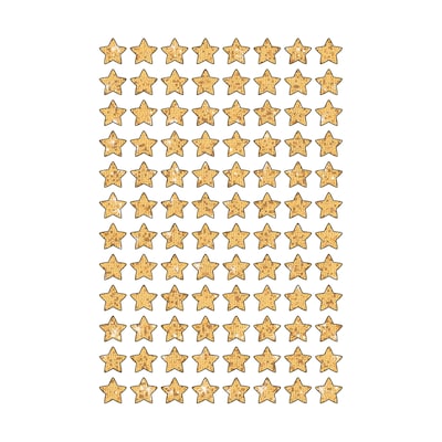 TREND Gold Sparkle Stars superShapes Stickers-Sparkle, 400 Per Pack, 6 Packs (T-46403-6)