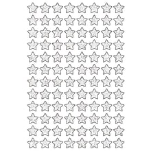 TREND Silver Sparkle Stars superShapes Stickers-Sparkle, 400 Per Pack, 6 Packs (T-46404-6)
