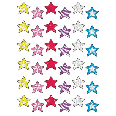 TREND Star Brights Sparkle Stickers®, 72/Pack, 12 Packs (T-6304-12)