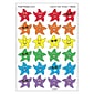TREND Colorful Star Smiles/Fruit Punch Stinky Stickers, 96 Per Pack, 6 Packs (T-83216-6)