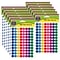 Teacher Created Resources Happy Faces Mini Stickers, 528 Per Pack, 12 Packs (TCR1236-12)