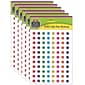 Teacher Created Resources Mini Smiley Stars Valu-Pak Stickers, 1144 Per Pack, 6 Packs (TCR5141-6)