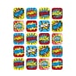 Teacher Created Resources Superhero Stickers, 1", 120 Per Pack, 12 Packs (TCR5570-12)