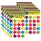 Teacher Created Resources Bright Stars Stickers (die cut star shape), 120 Per Pack, 12 Packs (TCR579