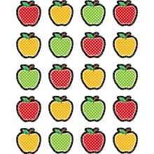 Teacher Created Resources Dotty Apples Stickers, 120/Pack, 12 Packs (TCR5912-12)