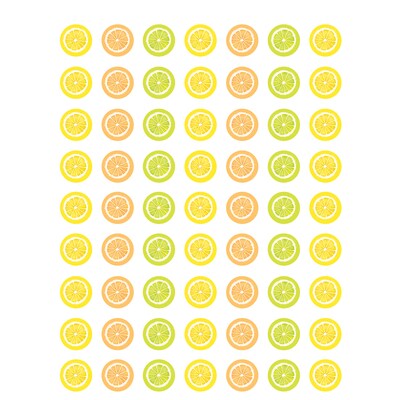 Teacher Created Resources® Lemon Zest Mini Stickers, 378/Pack, 12 Packs (TCR8485-12)