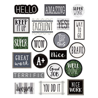 Teacher Created Resources® Modern Farmhouse Stickers, 120/Pack, 12 Packs (TCR8521-12)