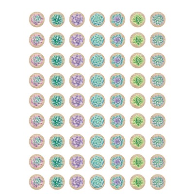 Teacher Created Resources® Rustic Bloom Mini Stickers, 378/Pack, 12 Packs (TCR8556-12)