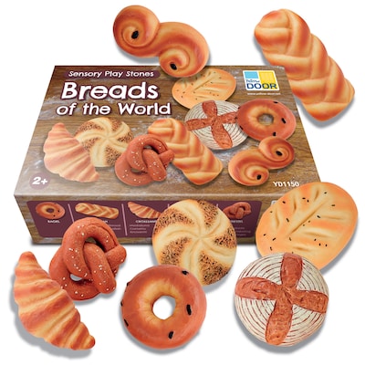 Yellow Door Sensory Play Stones, Breads of the World (YUS1150)