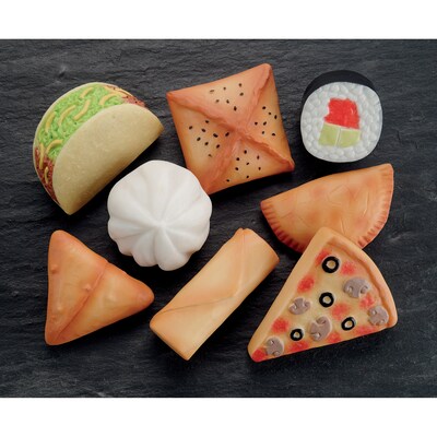 Yellow Door Sensory Play Stones, Foods of the World (YUS1151)