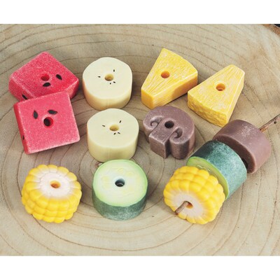 Yellow Door Sensory Play Stones, Threading Kebabs (YUS1152)