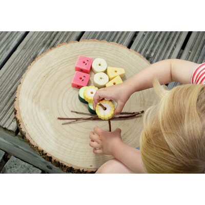 Yellow Door Sensory Play Stones, Threading Kebabs (YUS1152)