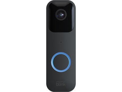 Blink Wired/Wireless Video Doorbell, Black (53-026635)