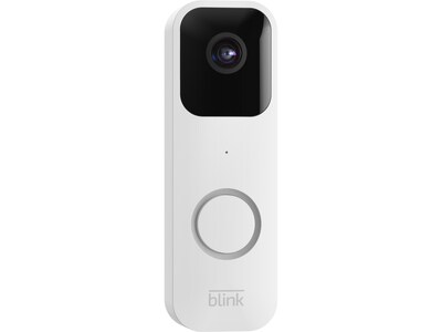 Blink Wired/Wireless Video Doorbell, White (53-026639)