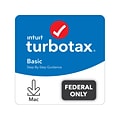 TurboTax Basic 2021 Federal for 1 User, Mac OS X, Download (5100231)