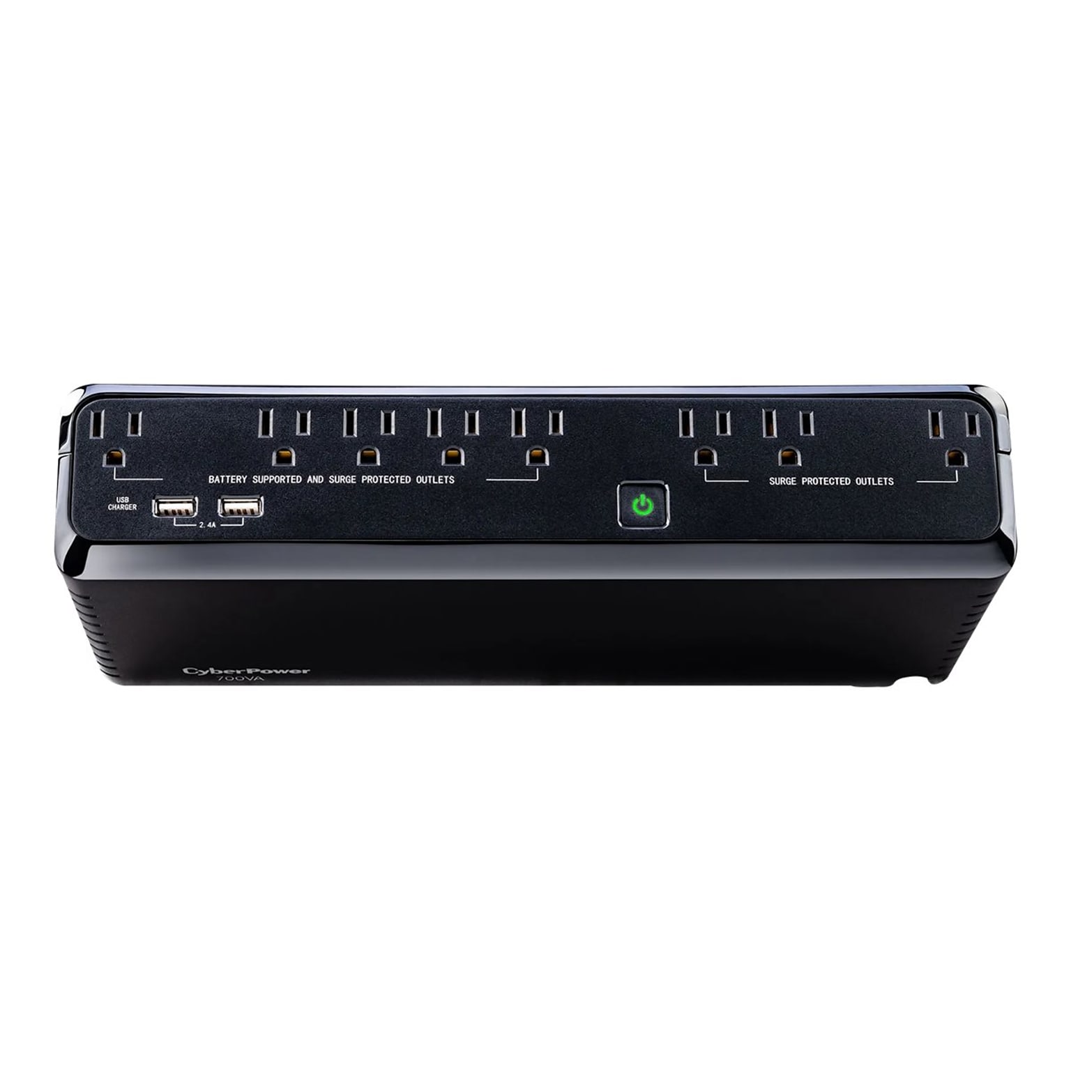 CyberPower 700 VA UPS, 8-Outlets, Black (SL700U)