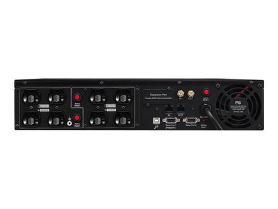 CyberPower Smart App Intelligent LCD 2000VA 2U UPS, 8-Outlet, Black (OR2200LCDRT2U)