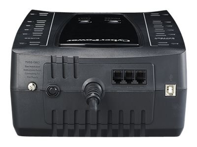 CyberPower AVR Series 750VA UPS, 12-Outlet, Black (AVRG750U)