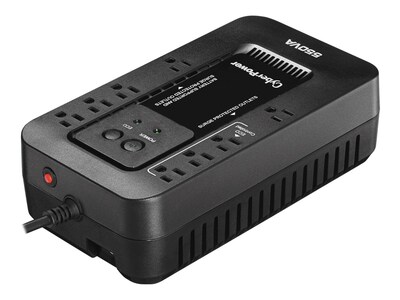 CyberPower Ecologic Series 550VA UPS, 8-Outlets, Black (EC550G)