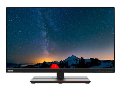 Lenovo ThinkVision P27u-20 27 4K Ultra HD LED Monitor, Raven Black (62CBRAR6US)