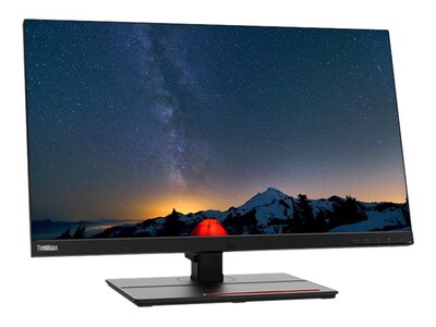 Lenovo ThinkVision P27u-20 27 4K Ultra HD LED Monitor, Raven Black (62CBRAR6US)