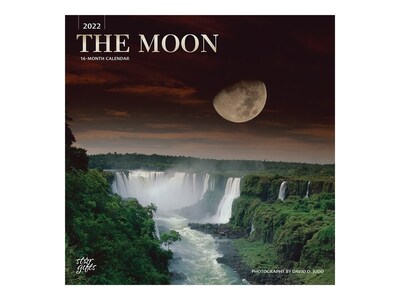 2022 StarGifts The Moon 12 x 12 Monthly Wall Calendar (9781975445720)