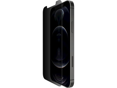 Belkin SCREENFORCE UltraGlass Privacy Protector for iPhone 12/12 Pro (OVA045zz)