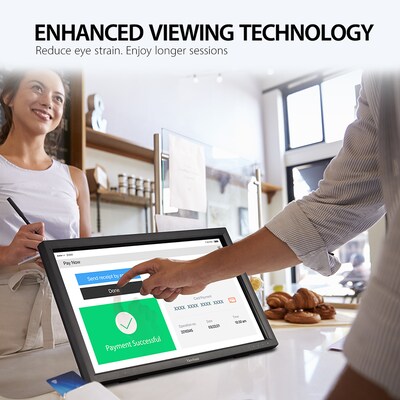 ViewSonic 24" 75Hz LED Touch Monitor, Black (TD2423D)