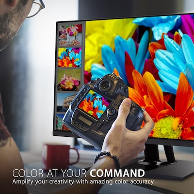 ViewSonic ColorPro 27" 4K Ultra HD 60 Hz LED Monitor, Black (VP2756-4K)