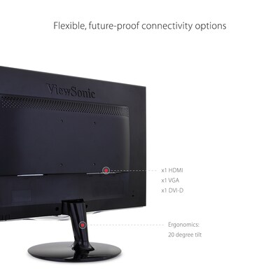 ViewSonic Gaming 22" 1080p 2ms 60Hz LED Monitor, Black (VX2252MH)