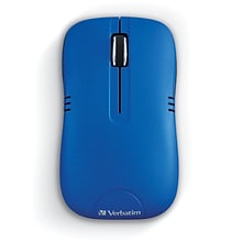 Verbatim Commuter Series Wireless Notebook Optical Mouse, Matte Blue (99766)