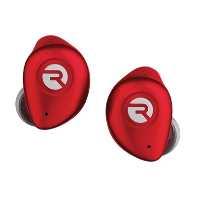 Raycon The Fitness In-Ear True Wireless Bluetooth Earbuds with Microphone and Charging Case, Flare Red (RBE745-21E-RED)