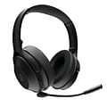 Raycon The Work Over-Ear ANC Noise-Canceling Wireless BT Headphones with Detachable Boom Mic, Carbon Black (RBH880-21E-BLA)