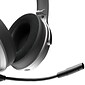 Raycon The Work Over-Ear ANC Noise-Canceling Wireless BT Headphones with Detachable Boom Mic, Jet Silver (RBH880-21E-SIL)