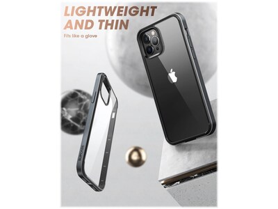 SUPCASE Unicorn Beetle Black Edge Clear Bumper Case for iPhone 13 Pro (SUP-iPhone2021Pro-6.1-Edge-Black)