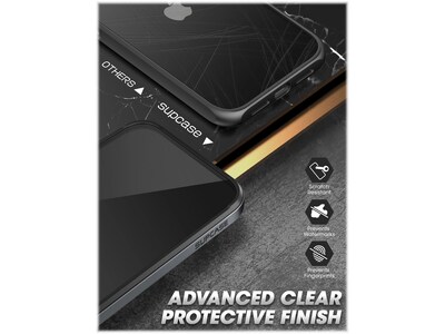 SUPCASE Unicorn Beetle Black Edge Clear Bumper Case for iPhone 13 Pro (SUP-iPhone2021Pro-6.1-Edge-Black)