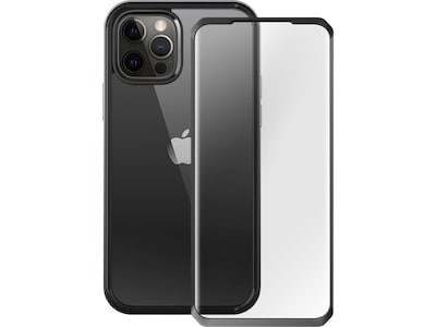 SUPCASE Unicorn Beetle Black Edge with Screen Protector Clear Case for iPhone 13 Pro (SUP-iPhone2021