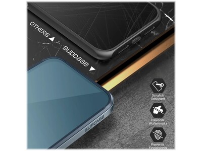 SUPCASE Unicorn Beetle Blue Edge with Screen Protector Case for iPhone 13 Pro Max (SUP-iPhone2021-6.7-EdgePro-SP-Cerulean)