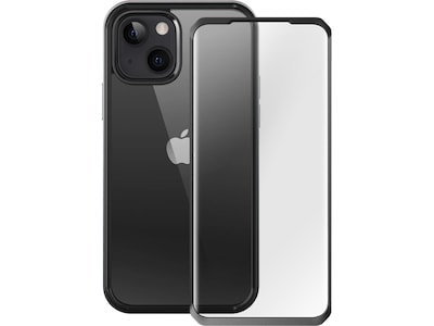 SUPCASE Unicorn Beetle Black Edge with Screen Protector Clear Case for iPhone 13 (SUP-iPhone2021-6.1