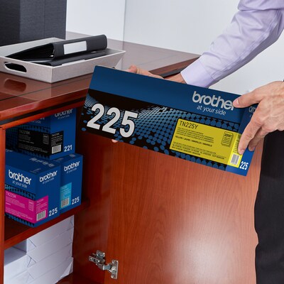 Brother TN-225 Yellow High Yield Toner Cartridge (TN225Y)