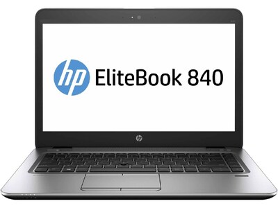 HP EliteBook 840 G3 14 Refurbished Laptop, Intel i5, 8GB Memory, 256GB SSD, Windows 10 Pro