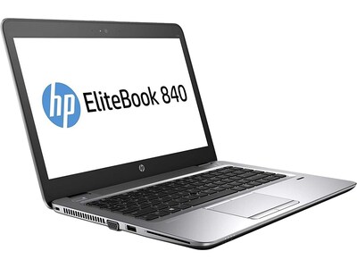 HP EliteBook 840 G3 14" Refurbished Laptop, Intel i5, 8GB Memory, 256GB SSD, Windows 10 Pro