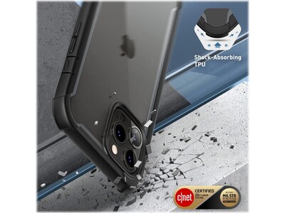 i-Blason Ares Black Snap Case for iPhone 13 Pro Max (iPhone2021-6.7-Ares-SP-Black)
